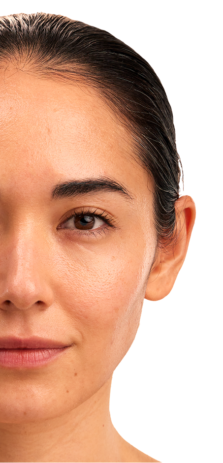 Skin before consistent use